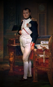 L'empereur Napoléon 1er dans son cabinet de travail aux Tuileries ( David )