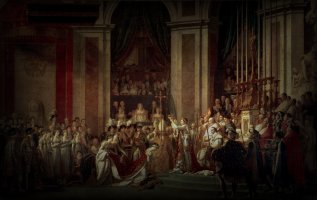 La coronación de Napoleón (David)