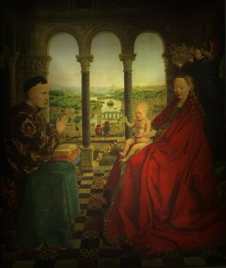 La Vierge du Chancelier Rollin (Van Eyck)